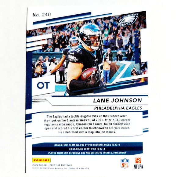 Philadelphia Eagles (Lane Johnson) - FTBL [26_LJ1] - Picture 3 of 3